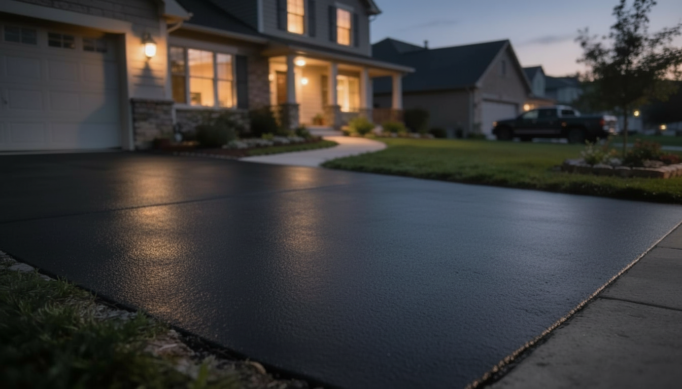 Professional Asphalt Seal Coating in Omaha NE